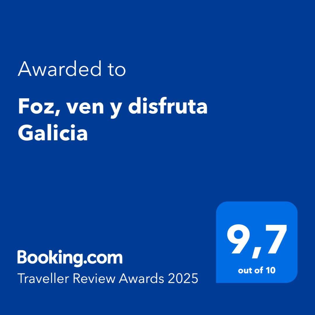 Foz, Ven Y Disfruta Galicia Apartment Exterior foto